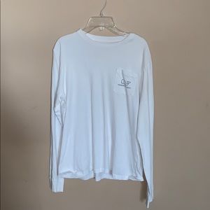 Vineyard Vines Long-sleeve White Tee